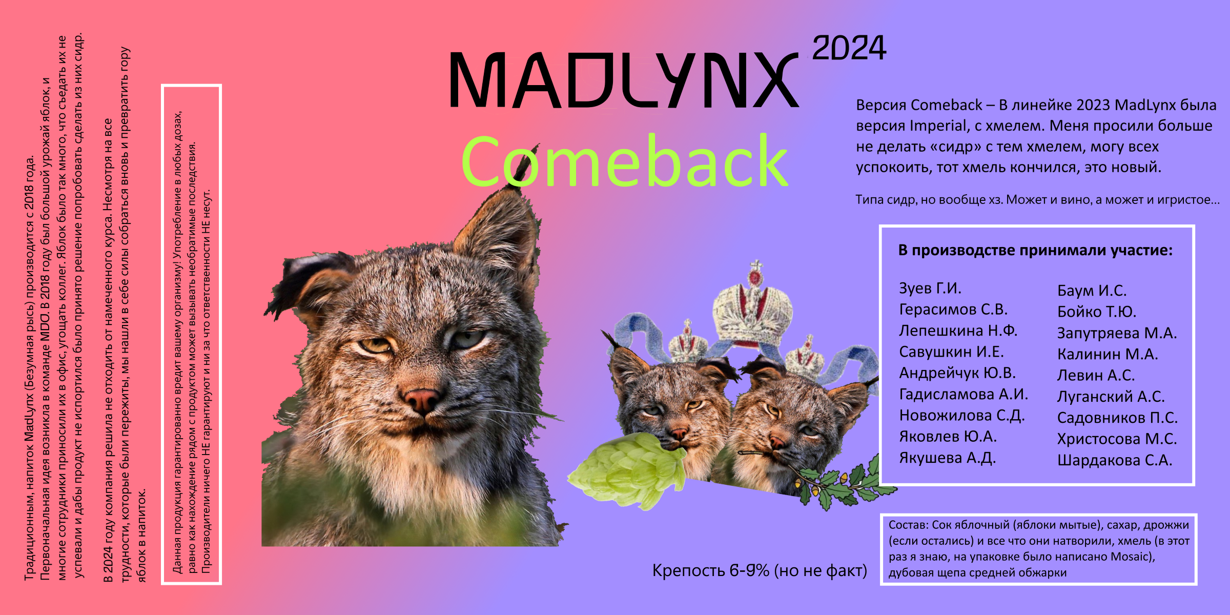 MadLynx 2024 Comeback